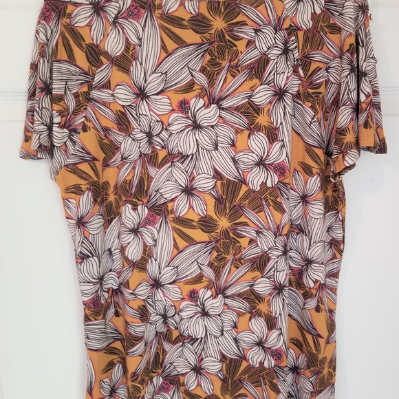 Cable & Gauge Blouse NWT Large Multicolored Floral - Picture 6 of 6